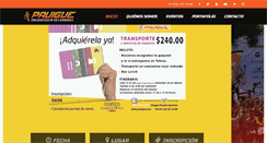 Desktop Screenshot of pavigue.com